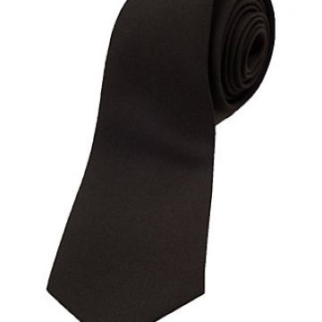 Knit Gray Mens Silk Necktie Double-brushed Adult