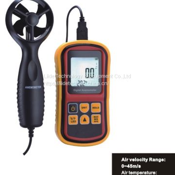 LF191 Digital Anemometer Air Speed Meter with Stretchable Handle
