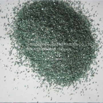 Green emery sand high hardness SiC 99% for blasting grinding