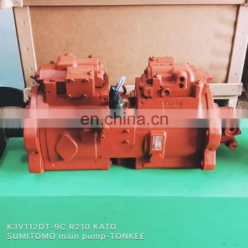 Hydraulic main pump K3V112DT-1XER-9N24-2 hydraulic pump for excavator EC210B EC240B SE210 SE240 piston pump