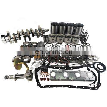 In stock Overhaul Kit+Crankshaft+Oil Pump +Connect Rods For Isuzu 4JB1 & Bobcat 843 853 1213