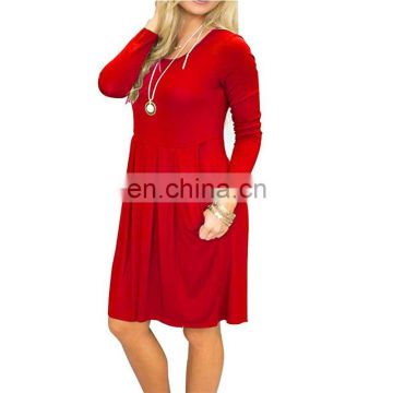 Adult plus size jersey dress for big women