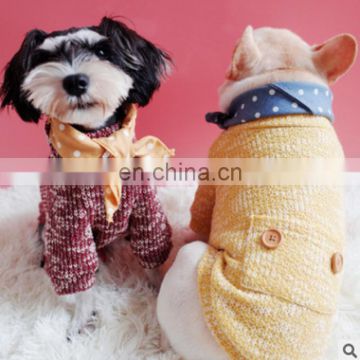 Manufacture Wholesale Custom Printed Cotton Pet Dog Bandana Scarf