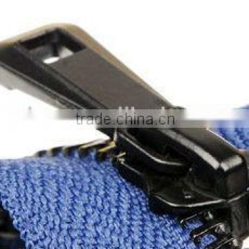 No.5 Auto-Lock Fashion Metal zipper Slider with stylish pulls