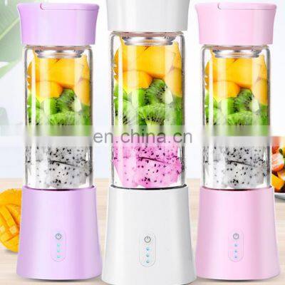 China Made New Design USB Fruit Juicer Maker Blender Rechargeable Portable Blender