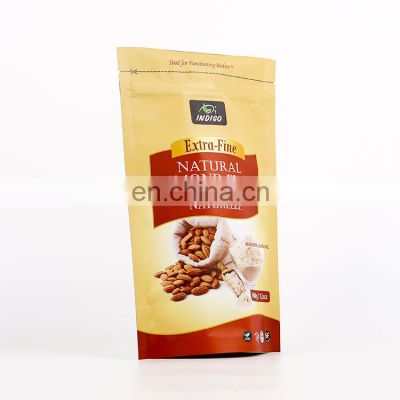 matte custom printed stand up pouch mylar bags for nuts food packaging