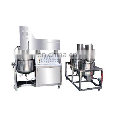 200L Price of liquid soap making machine Stainless Steel High Shear Homogenizing Cosmetic Emulsifying mixing machine