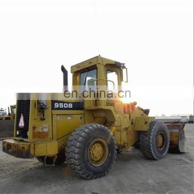 Used caterpillar wheel loader 950B front and  loader 5 ton loader cheap used on sale In Shanghai China