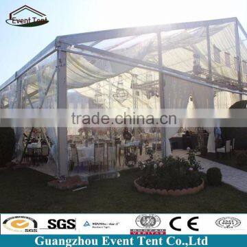 Guangzhou 200 people tent factory, transparent marquee tent 20x20m for sale