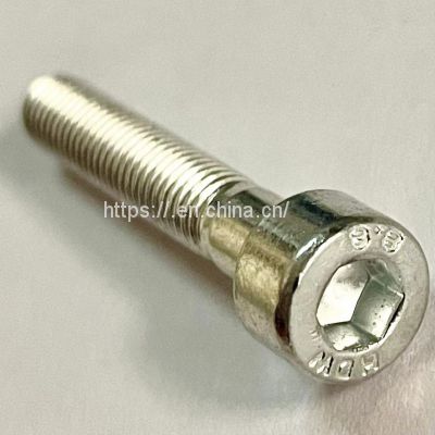 Hex Socket cap screw/fastener/bolt, M6x80 mm, partial thread, made of SS 304. OEM & small order welcomed