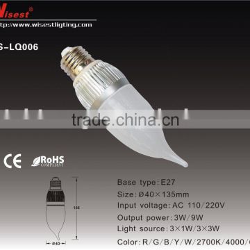 CE RoHS approval super quality led lights bulb with aluminum body
