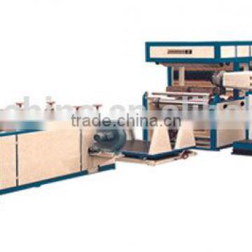 OPP/CPP film with pp woven bag laminating machine