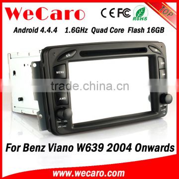 Wecaro WC-MB7507 Android 4.4.4 gps navigation 1024*600 for Benz Viano w639 car dvd player 2004 - Onwards bluetooth
