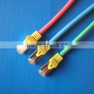 High performance 10G Cat.6A SSTP patch cord with 500MHz frequency