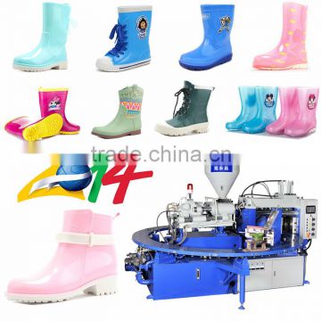 HM-588 Rotary Martin Boots and Children Rain Boots Injection Molding Machine