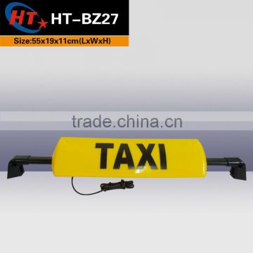 New led sign advertising taxi top light box