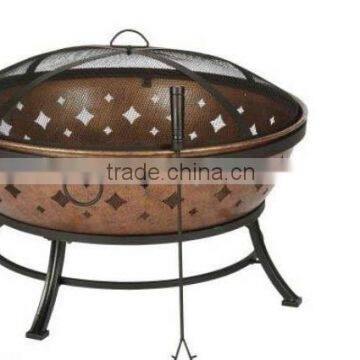 Portable Fire Pit with Black/Copper Finish PFP- 320