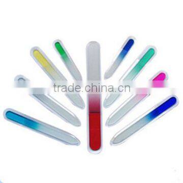 2014 new durable lifetime glass acrylic nail file