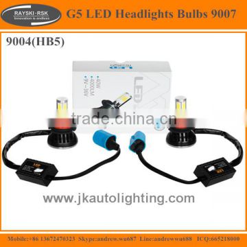 Hot Selling High Quality G5 HB5 LED Headlights Super Bright High Power 4 Sided LED Headlight Bulb HB5