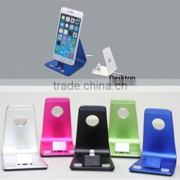 Colorful New Aluminium Universal Cell Phone Desk Holder Charger