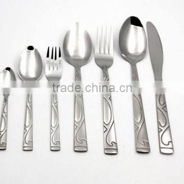 Most westerners liked stainless steel cutlery & tableware & flatware in wedding