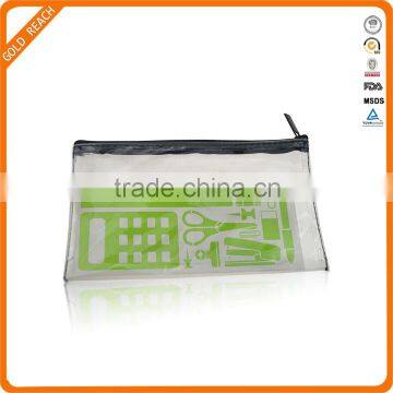 Document Bag Type and PVC Material Clear PVC Zipper Folder