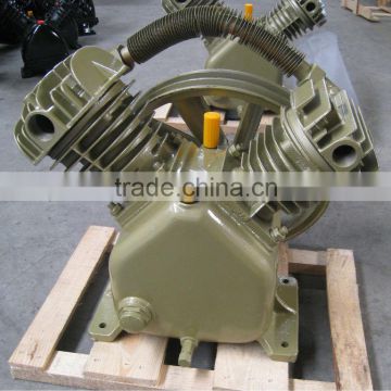 piston air compressor cylinder head V Type belt driven air compressor air pump