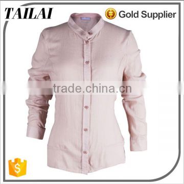 China suppliers Latest design Fashion Casual blouse 2016