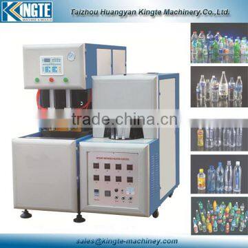 semi automatic pet bottle blow mold machine