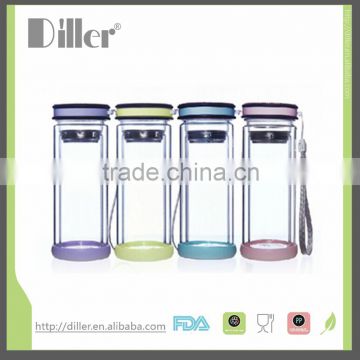 wholesales price Customized headmade double wall water bottle bpa free