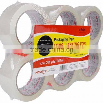 Clear BOPP Sellotape Packing Tape Rolls