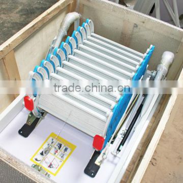 Custom make in China for hotel project marble folding attic stairs