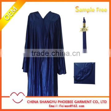 Hot Style Gown,shiny graduation gown