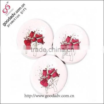 Guangzhou factory wholesale fashion pocket mirror promotional gifts