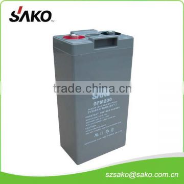 2V200AH Sealed Lead-acid Battery with 18 Months Quality Warranty And Low Price
