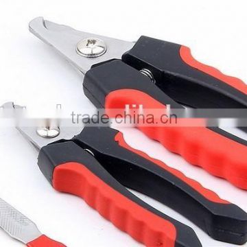 Professional cheap pet dog nail clipper grooming scissors