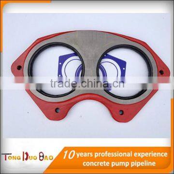 schwing concrete pump spare parts wear plate/ spectacle plate/ glass plate