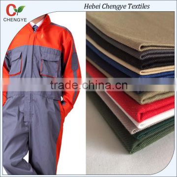 fashion tc 65/35 20*16 108*58 denim uniform fabric manufacture in china