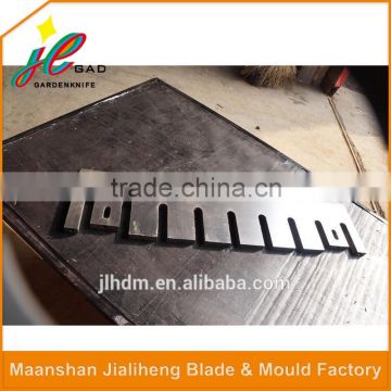 Best quality rubber tyre shredder blade in China