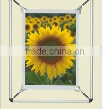 Clip style 32mm aluminum customized metal photo frame