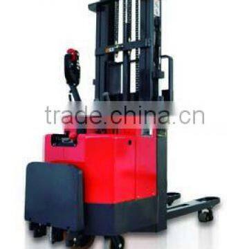 China top alibaba supplier for 1ton electric pallet stacker truck cheaper than JAPAN used electric pallet stacker