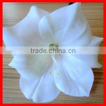 artificial flower head, real touch sword lily head