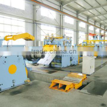 cold rolled steel coil Flying Shear Cut To Length Line