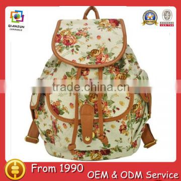 All Over Print Backpack New Fashion Beautiful Floral Large Lady School Backpack