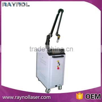 Freckle Removal 10Hz Active Q-Switch ND-YAG Vertical Lasers for Tattoo Removal Machine
