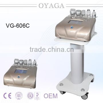 Ultrasonic vacuum liposuction lipolysis rf Tri-polar rf fat loss skin lifting machine VG-606C