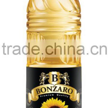 Bonzaro Refined Sunflower Oil 1L, origin - Ukraine, HALAL certified