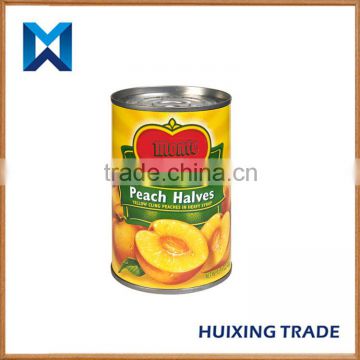 15oz canned yellow peach cubes in heavy syrup