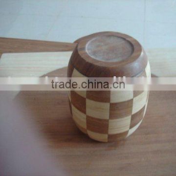 bamboo coin counting piggy bank