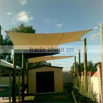Our square beige shade sail are hot sale in Europe